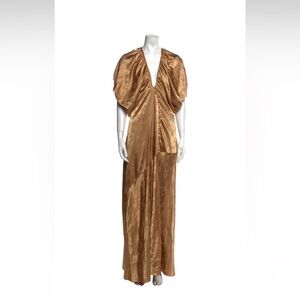 Tularosa Evening Dress with Plunge neckline